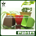 garden eco-friendly square pots wholesale